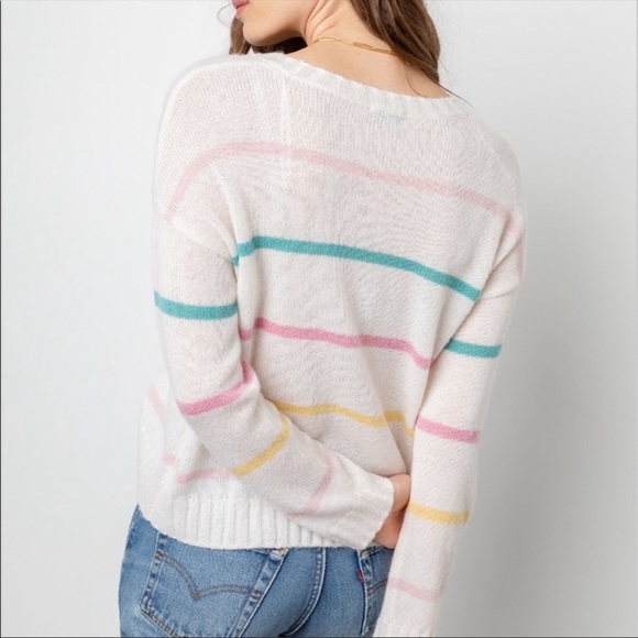Rails Perci Sorbet Stripe Sweater - Picture 2 of 16